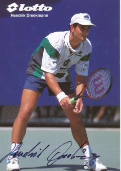 Hendrik Dreekmann  Tennis  Autogrammkarte original signiert 