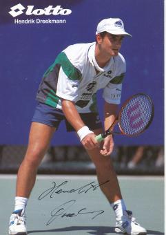 Hendrik Dreekmann  Tennis  Autogrammkarte original signiert 