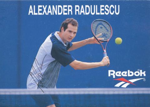 Alexander Radulescu  Tennis  Autogrammkarte original signiert 