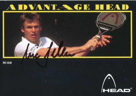 Eric Jelen  Tennis  Autogrammkarte original signiert 