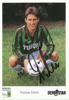 Thomas Eichin  1990/91  Borussia Mönchengladbach Fußball Autogrammkarte original signiert 