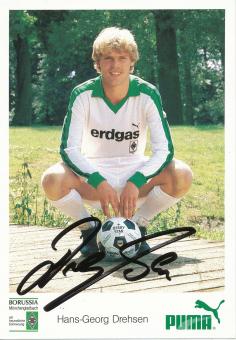 Hans Georg Drehsen   Borussia Mönchengladbach Fußball Autogrammkarte original signiert 