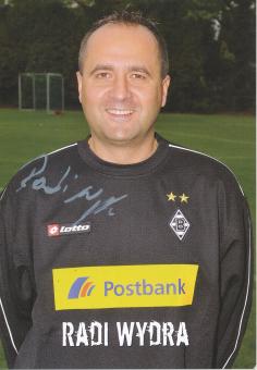 Radi Wydra   Weisweiler Elf  Borussia Mönchengladbach Fußball Autogrammkarte original signiert 