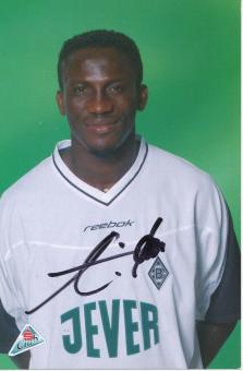 Lawrence Aidoo  2002/2003  Borussia Mönchengladbach Fußball Autogrammkarte original signiert 
