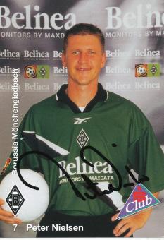Peter Nielsen  1999/2000  Borussia Mönchengladbach Fußball Autogrammkarte original signiert 