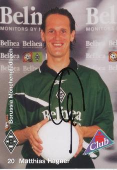 Matthias Hagner   1999/2000  Borussia Mönchengladbach Fußball Autogrammkarte original signiert 