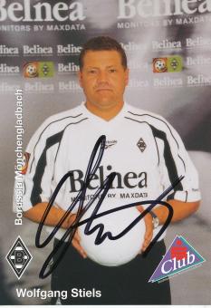 Wolfgang Stiels   1999/2000  Borussia Mönchengladbach Fußball Autogrammkarte original signiert 