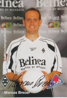 Marcus Breuer   1999/2000  Borussia Mönchengladbach Fußball Autogrammkarte original signiert 