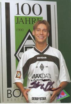 Benjamin Schüssler  2000/2001  Borussia Mönchengladbach Fußball Autogrammkarte original signiert 