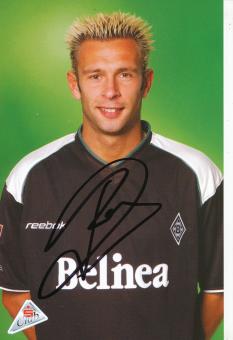 Stephane Stassin  2001/2002  Borussia Mönchengladbach Fußball Autogrammkarte original signiert 