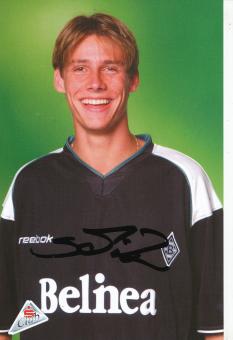 Benjamin Schüssler  2001/2002  Borussia Mönchengladbach Fußball Autogrammkarte original signiert 