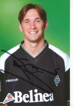 Jens Bäumer 2001/2002  Borussia Mönchengladbach Fußball Autogrammkarte original signiert 
