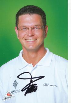 Klaus Fischer  2001/2002  Borussia Mönchengladbach Fußball Autogrammkarte original signiert 