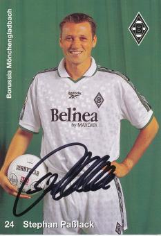 Stephan Paßlack  1998/99  Borussia Mönchengladbach Fußball Autogrammkarte original signiert 