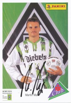 Martin Max  1994/95  Borussia Mönchengladbach Fußball Autogrammkarte original signiert 
