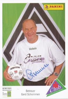 Gerd Schommen  1994/95  Borussia Mönchengladbach Fußball Autogrammkarte original signiert 