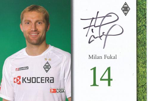 Milan Fukal  2004/2005  Borussia Mönchengladbach Fußball Autogrammkarte original signiert 