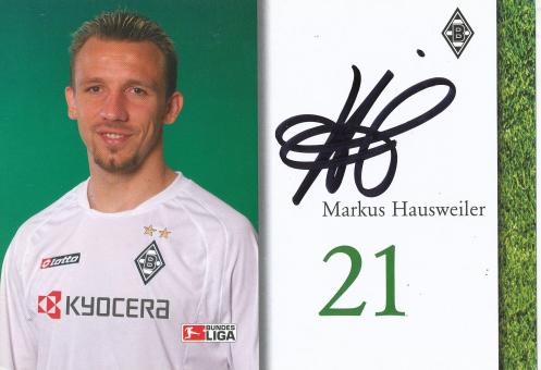 Markus Hausweiler  2004/2005  Borussia Mönchengladbach Fußball Autogrammkarte original signiert 