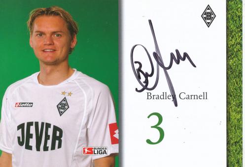 Bradley Carnell  2004/2005  Borussia Mönchengladbach Fußball Autogrammkarte original signiert 