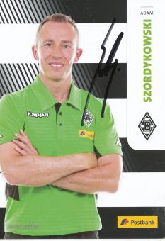 Adam Szordykowski  2016/2017  Borussia Mönchengladbach Fußball Autogrammkarte original signiert 