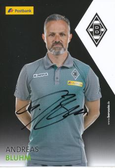 Andreas Bluhm  2017/2018  Borussia Mönchengladbach Fußball Autogrammkarte original signiert 