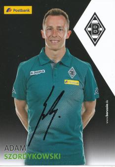 Adam Szordykowski  2017/2018  Borussia Mönchengladbach Fußball Autogrammkarte original signiert 