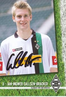 Callsen Bracker  2009/2010  Borussia Mönchengladbach Fußball Autogrammkarte original signiert 