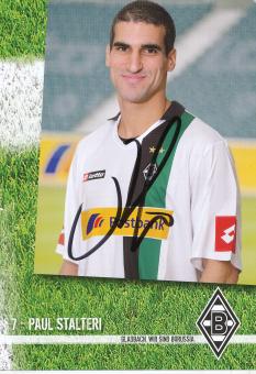 Paul Stalteri  2009/2010  Borussia Mönchengladbach Fußball Autogrammkarte original signiert 