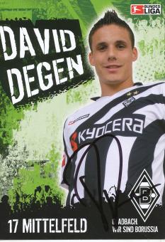 David Degen  2006/2007  Borussia Mönchengladbach Fußball Autogrammkarte original signiert 
