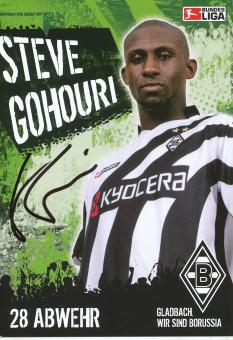 Steve Gohouri † 2015    2006/2007  Borussia Mönchengladbach Fußball Autogrammkarte original signiert 