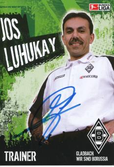 Jos Luhukay  2006/2007  Borussia Mönchengladbach Fußball Autogrammkarte original signiert 