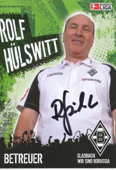 Rolf Hülswitt  2006/2007  Borussia Mönchengladbach Fußball Autogrammkarte original signiert 