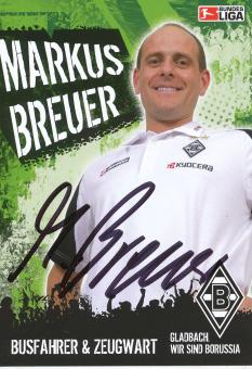Markus Breuer  2006/2007  Borussia Mönchengladbach Fußball Autogrammkarte original signiert 