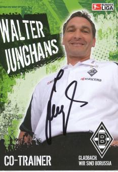 Walter Junghans  2006/2007  Borussia Mönchengladbach Fußball Autogrammkarte original signiert 