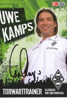 Uwe Kamps  2006/2007  Borussia Mönchengladbach Fußball Autogrammkarte original signiert 