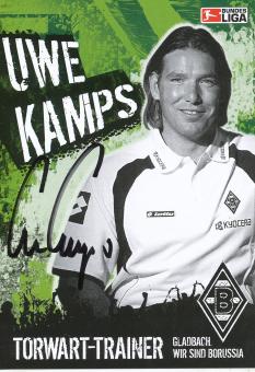 Uwe Kamps  2005/2006  Borussia Mönchengladbach Fußball Autogrammkarte original signiert 