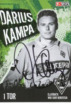 Darius Kampa  2005/2006  Borussia Mönchengladbach Fußball Autogrammkarte original signiert 