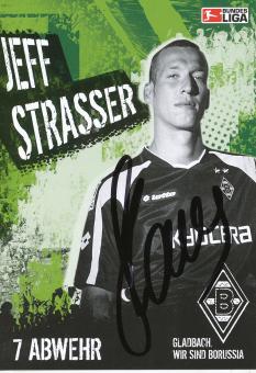 Jeff Srasser  2005/2006  Borussia Mönchengladbach Fußball Autogrammkarte original signiert 