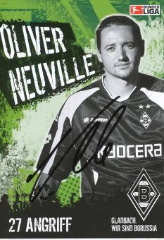 Oliver Neuville   2005/2006  Borussia Mönchengladbach Fußball Autogrammkarte original signiert 