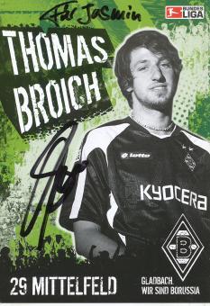 Thomas Broich   2005/2006  Borussia Mönchengladbach Fußball Autogrammkarte original signiert 