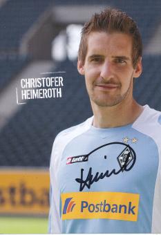Christofer Heimeroth  2010/2011  Borussia Mönchengladbach Fußball Autogrammkarte original signiert 