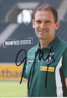 Manfred Stefes  2010/2011  Borussia Mönchengladbach Fußball Autogrammkarte original signiert 