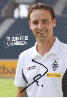 Dr.Felix Kühlmorgen  2010/2011  Borussia Mönchengladbach Fußball Autogrammkarte original signiert 