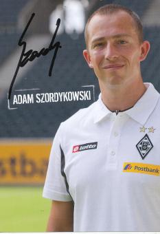 Adam Szordykowski  2010/2011  Borussia Mönchengladbach Fußball Autogrammkarte original signiert 