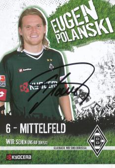 Eugen Polanski   2007/2008  Borussia Mönchengladbach Fußball Autogrammkarte original signiert 