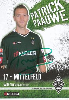 Patrick Paauwe  2007/2008  Borussia Mönchengladbach Fußball Autogrammkarte original signiert 