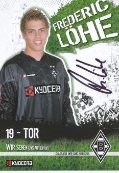 Frederic Löhe  2007/2008  Borussia Mönchengladbach Fußball Autogrammkarte original signiert 