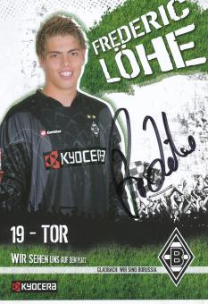 Frederic Löhe  2007/2008  Borussia Mönchengladbach Fußball Autogrammkarte original signiert 