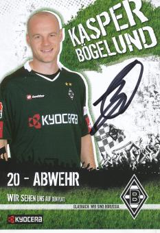 Kasper Bögelund  2007/2008  Borussia Mönchengladbach Fußball Autogrammkarte original signiert 