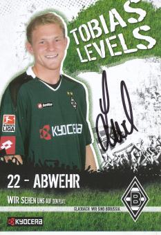 Tobias Levels  2007/2008  Borussia Mönchengladbach Fußball Autogrammkarte original signiert 